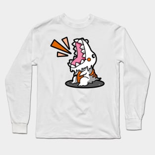 SM3GMASAURUS REX WHITE (ORANGE) Long Sleeve T-Shirt